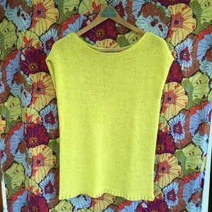 Liz Claiborne neon sweater